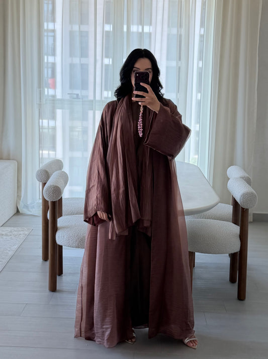 Jouri Abaya - Coffee Brown