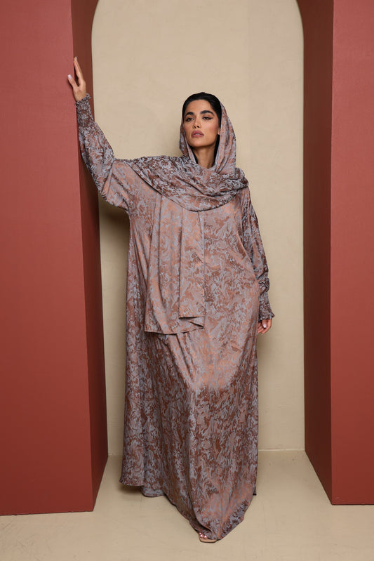 Tasmia Prayer Abaya - Desert Sky