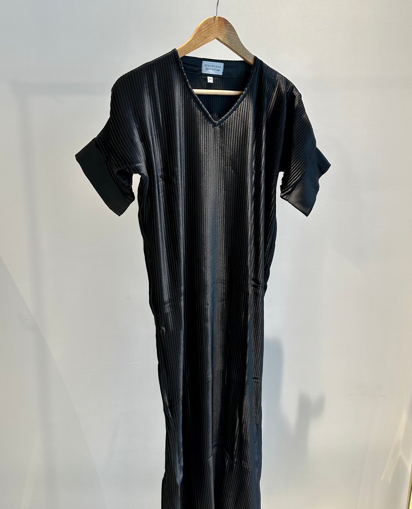 RTW Pari Pleated Dress - Black