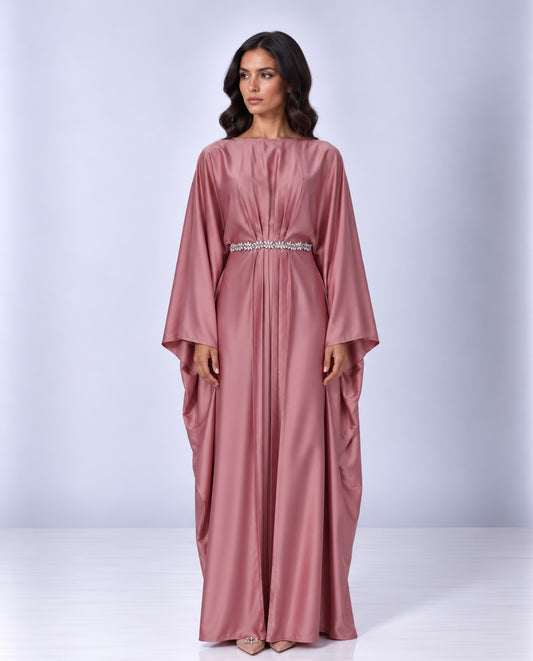 Haneen Kaftan - Blush Pink