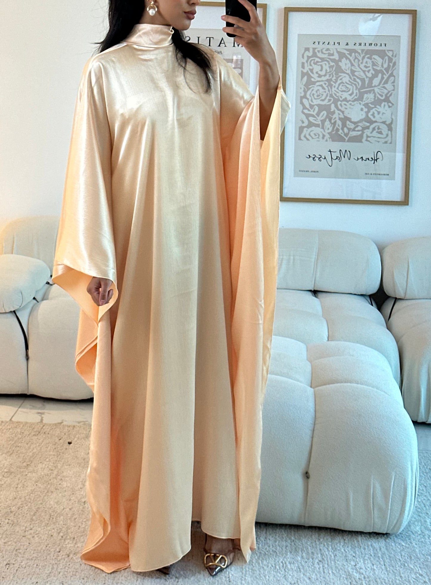 Amina Kaftan - Butter Yellow