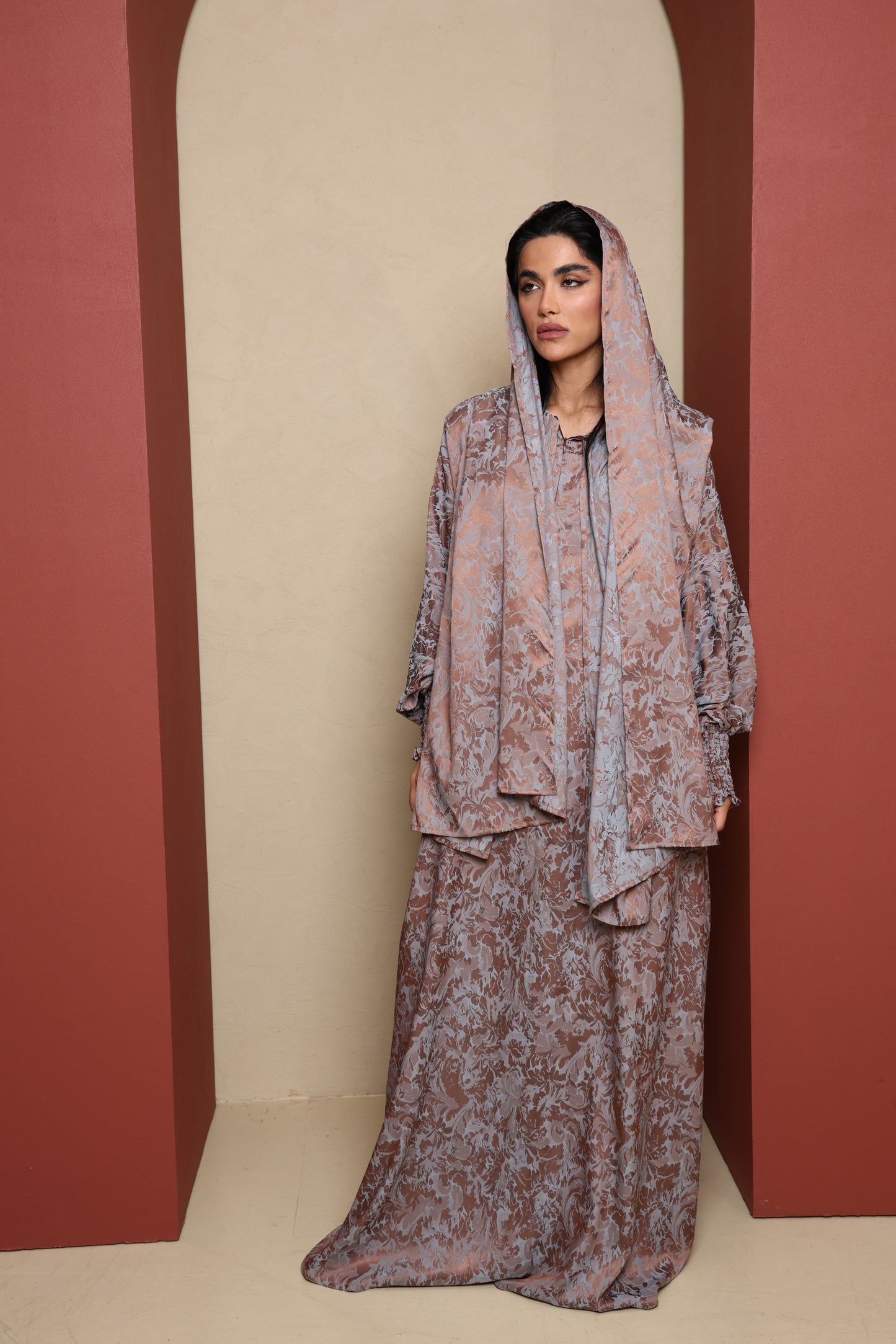 Tasmia Prayer Abaya - Desert Sky