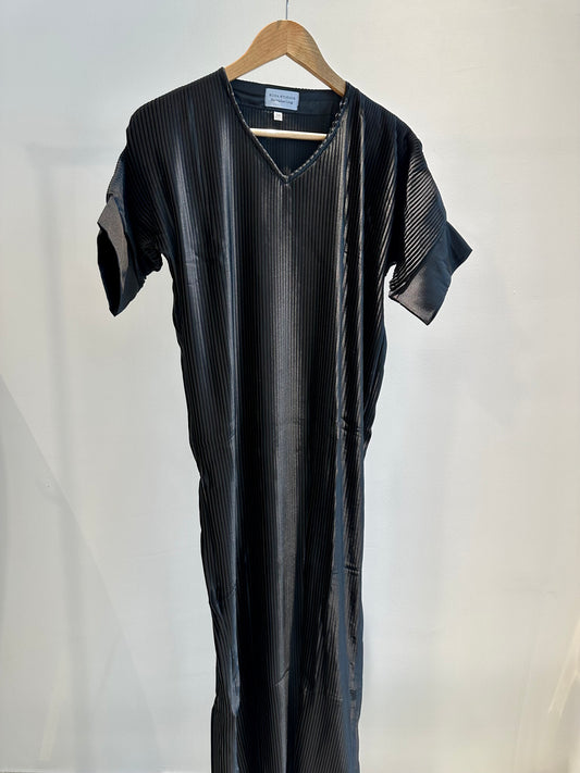 Pari Pleated Dress - Black