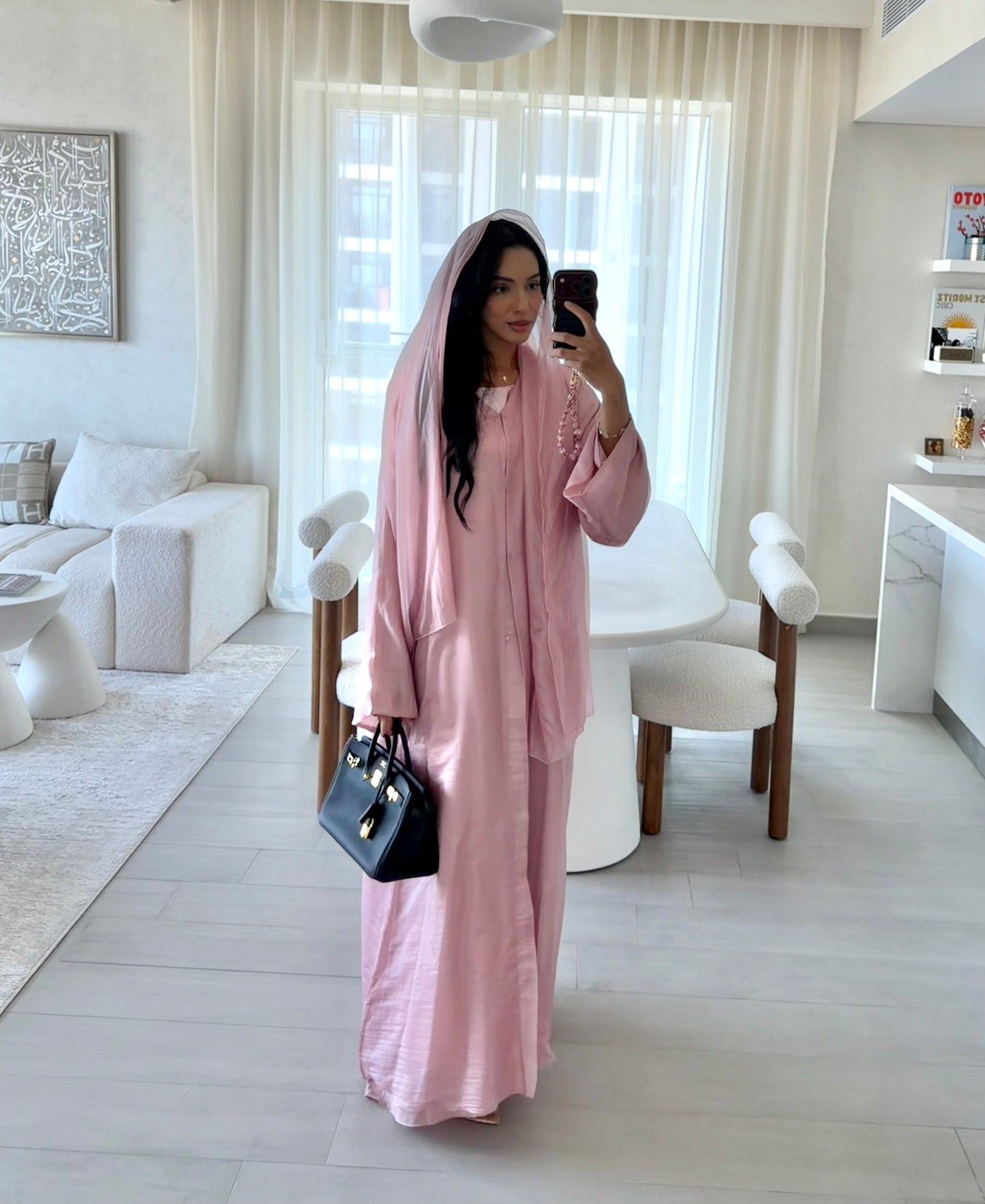 Jouri Abaya - Pink Smoothie