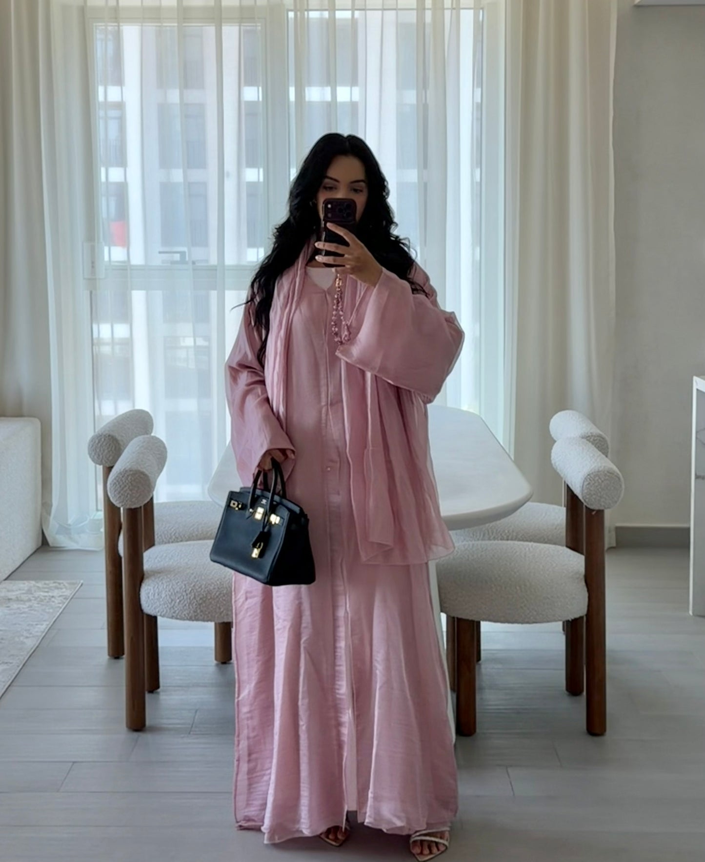 Jouri Abaya - Pink Smoothie