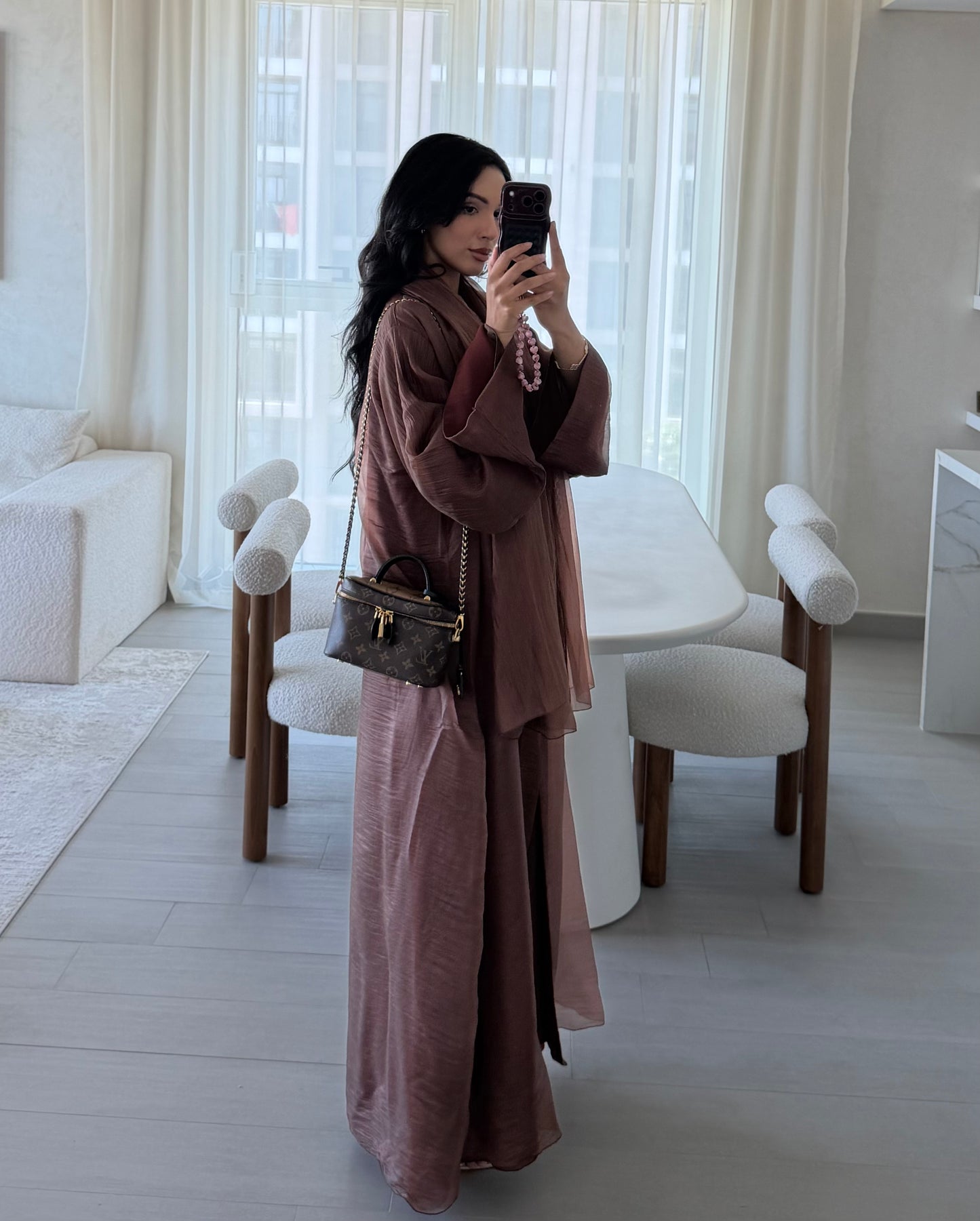 Jouri Abaya - Coffee Brown