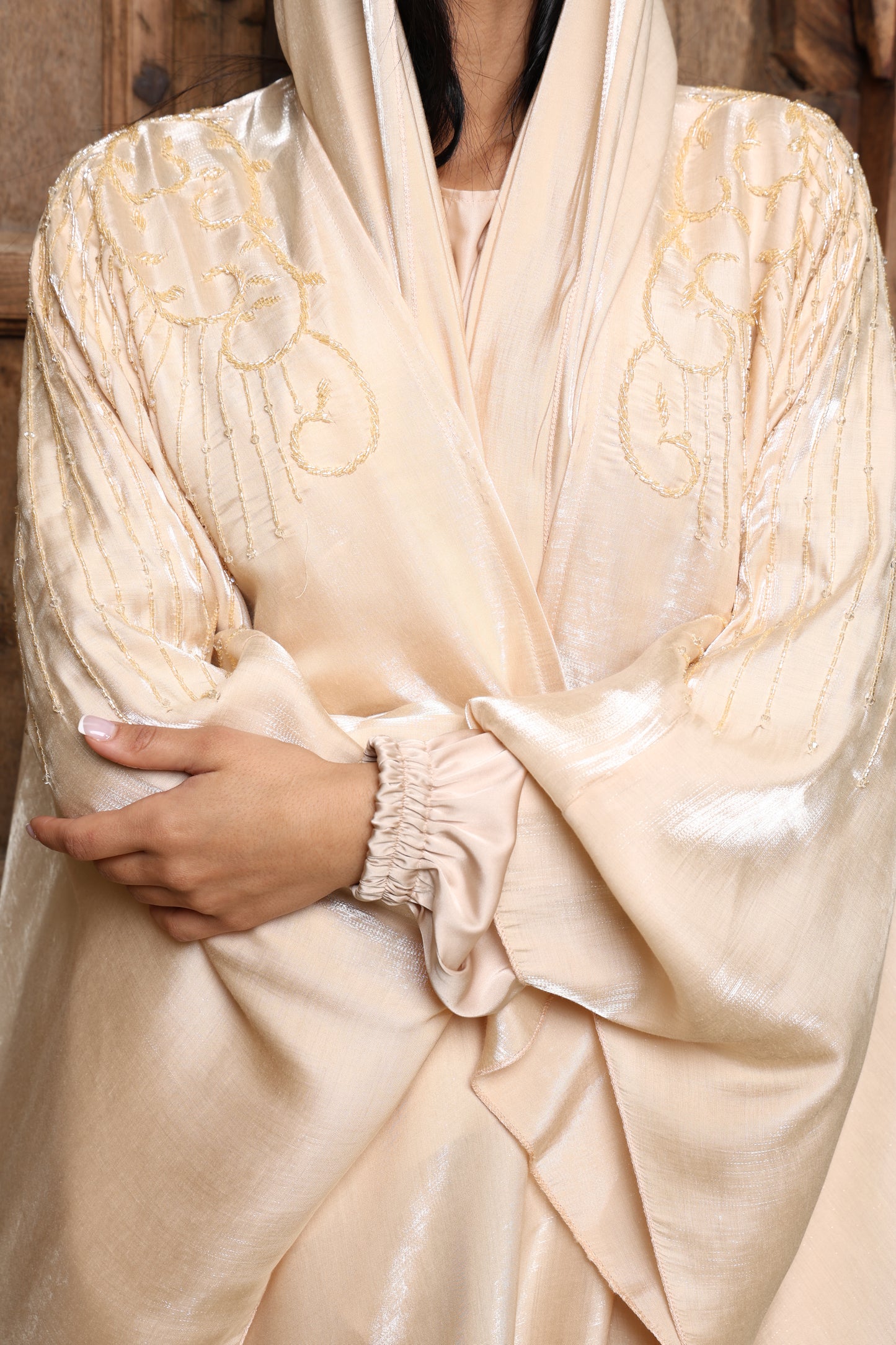 Nada Abaya Set - Pearl