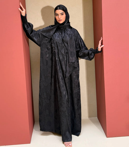 Tasmia Prayer Abaya - Noir