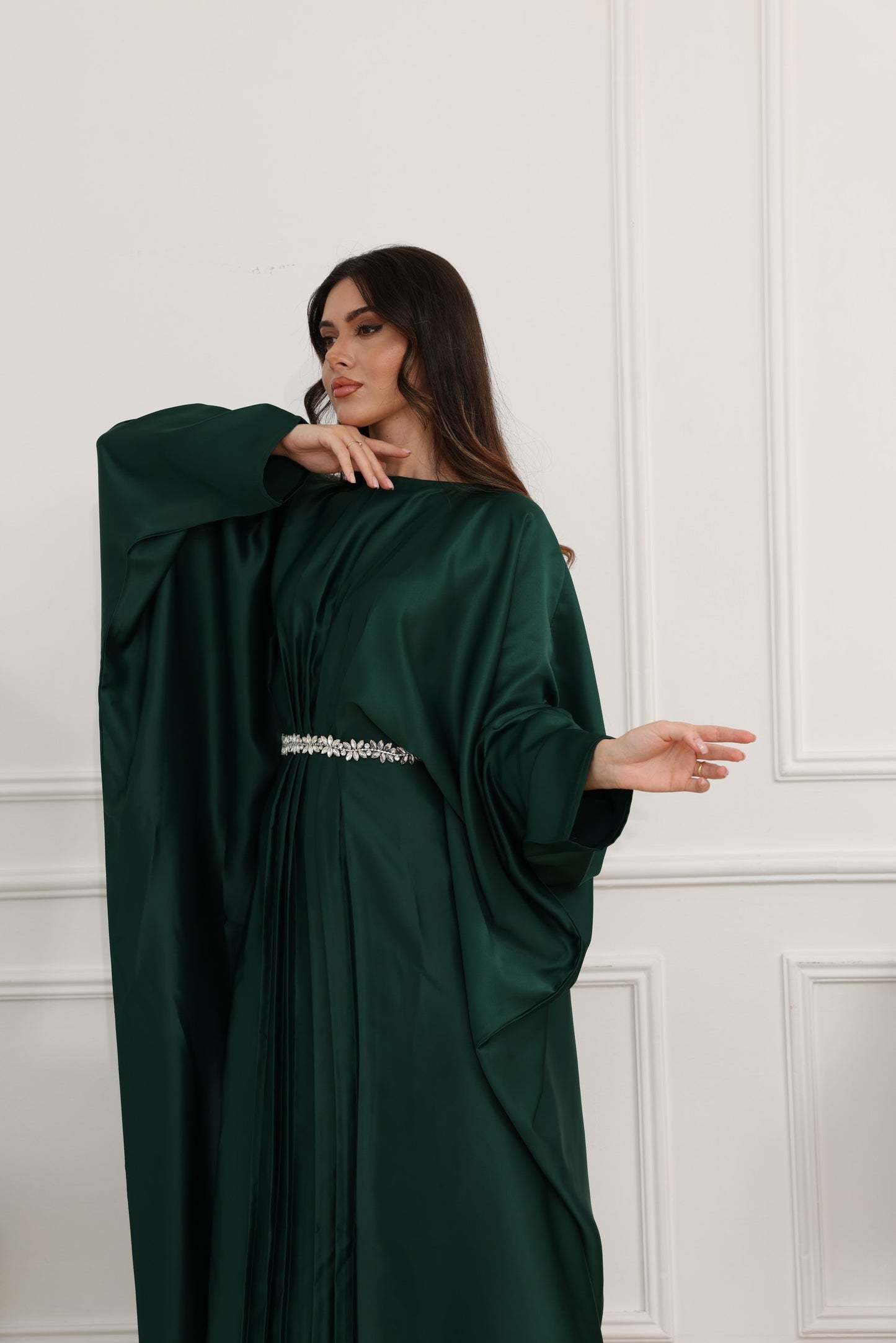 RTW Haneen Kaftan - Emerald Green