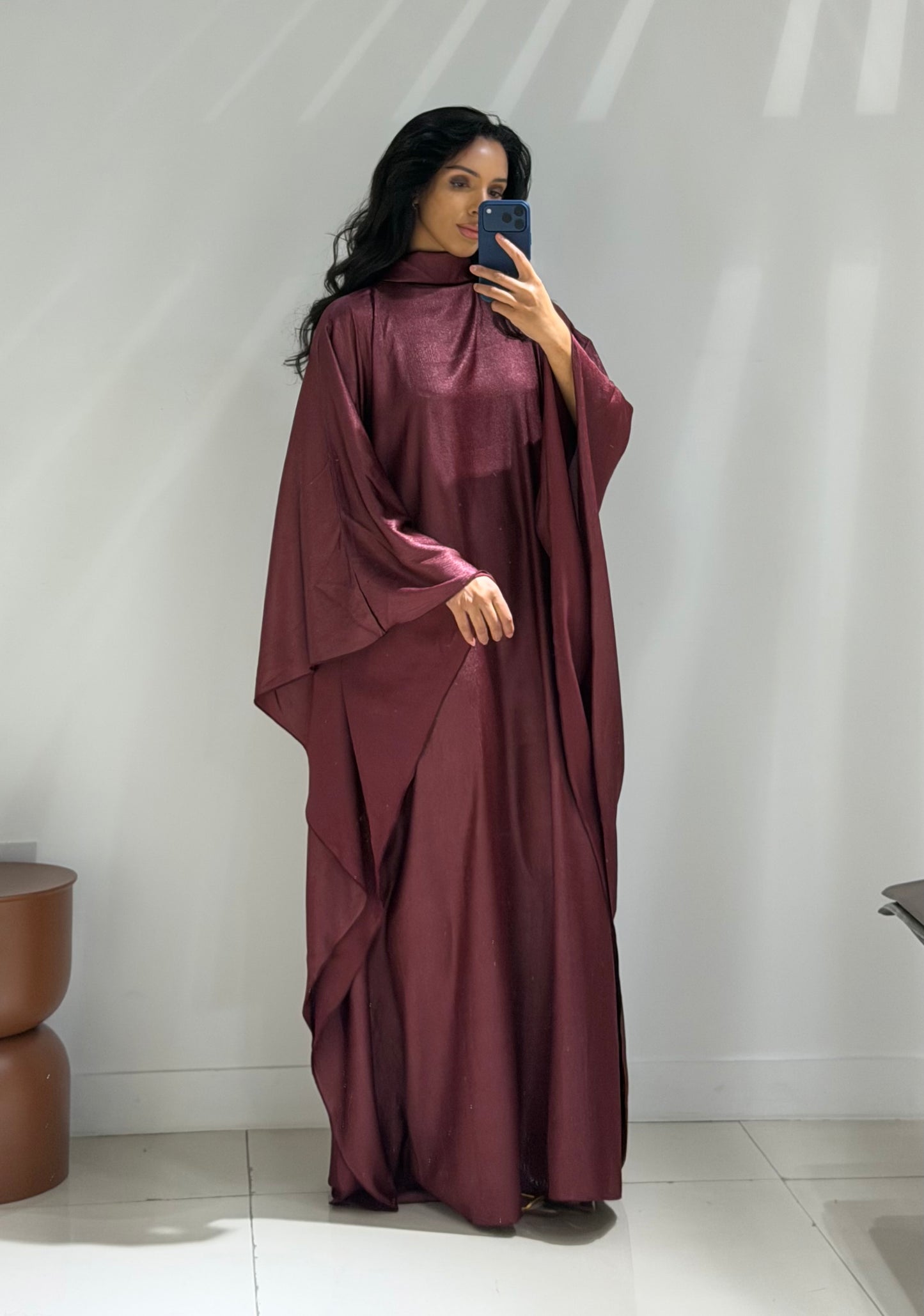 Amina Kaftan - Burgundy