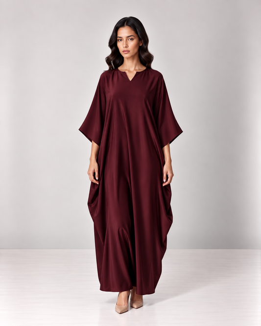 Leena Kaftan - Burgundy